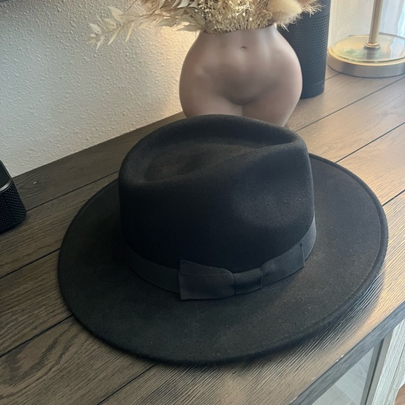 NWT J.Crew Western Hat Grosgrain Trim 100% Wool Hat Sz M-L main image 7